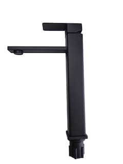 Foto 5 | Monomando Para Lavabo En Acero Inoxidable Negro De 30 Cm