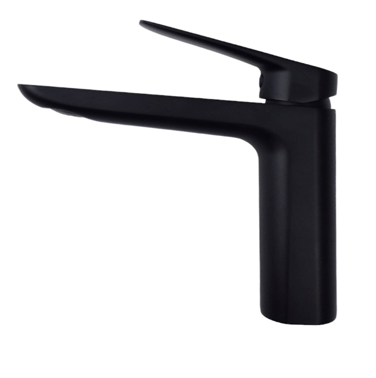 Foto 5 pulgar | Monomando para Lavabo en Latón Negro Mate de 14 Cm