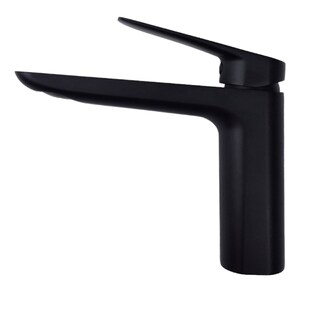 Foto 4 | Monomando para Lavabo en Latón Negro Mate de 14 Cm