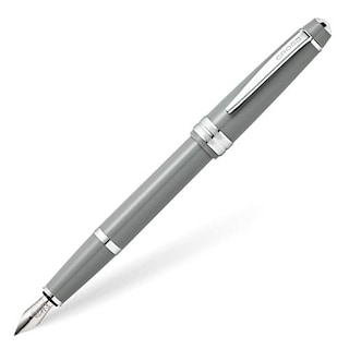 Foto 1 | Pluma Estilográfica Cross Bailey, Resina Pulida Ligera, Gris - Venta Internacional.