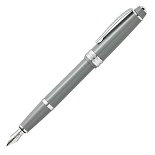 Foto 6 | Pluma Estilográfica Cross Bailey, Resina Pulida Ligera, Gris - Venta Internacional.