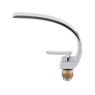 Foto 5 | Monomando Para Lavabo En Diseño Curvo Marca Gravita