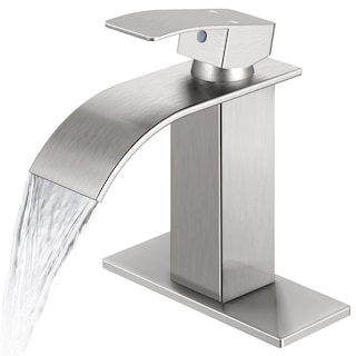 Foto 1 | Grifo De Baño Qomolangma Waterfall Spout, Níquel Cepillado - Venta Internacional.