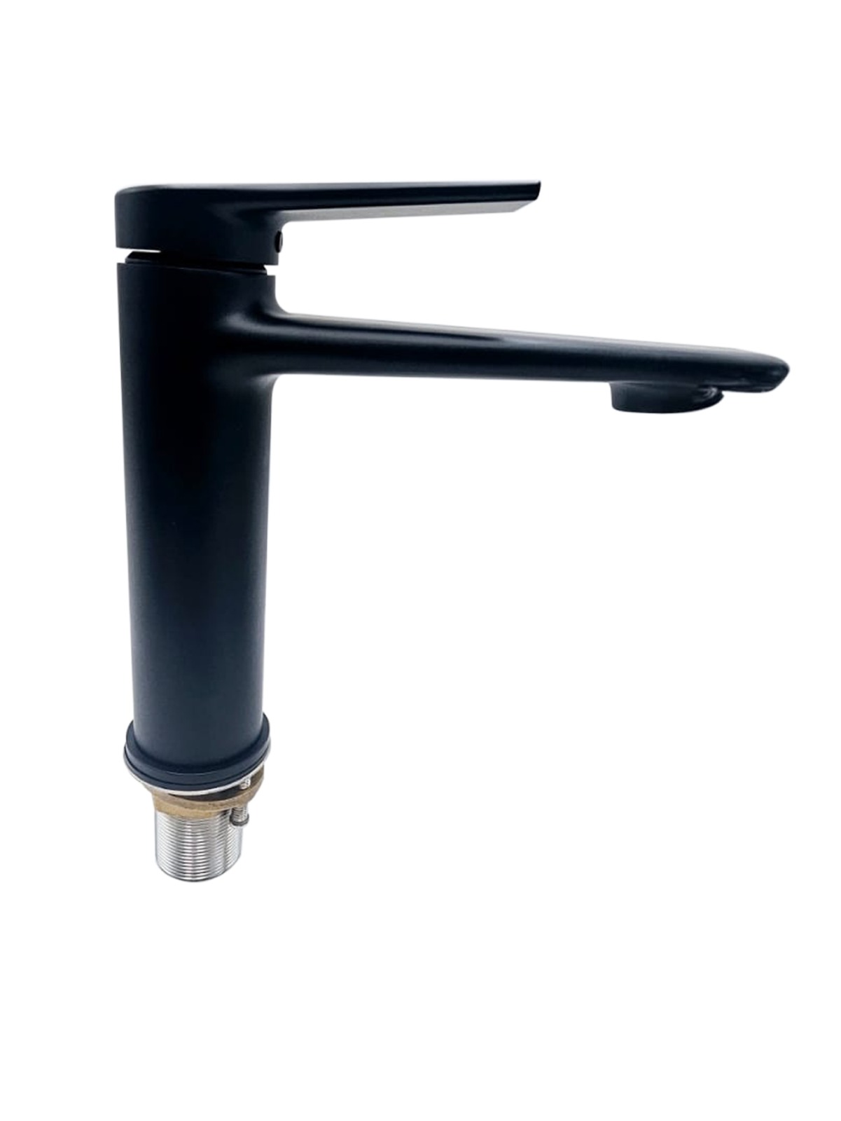 Foto 2 pulgar | Monomando Llave Mezcladora Para Lavabo Negro