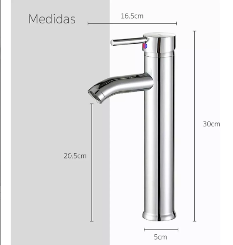 Foto 2 | Grifo Xtellar Para Baño Color Plata