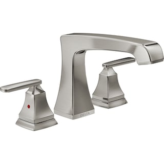 Foto 1 | Grifo Delta Ashlyn Con 2 Manijas Para Bañera Romana Extendida, Níquel Cepillado - Venta Internacional.