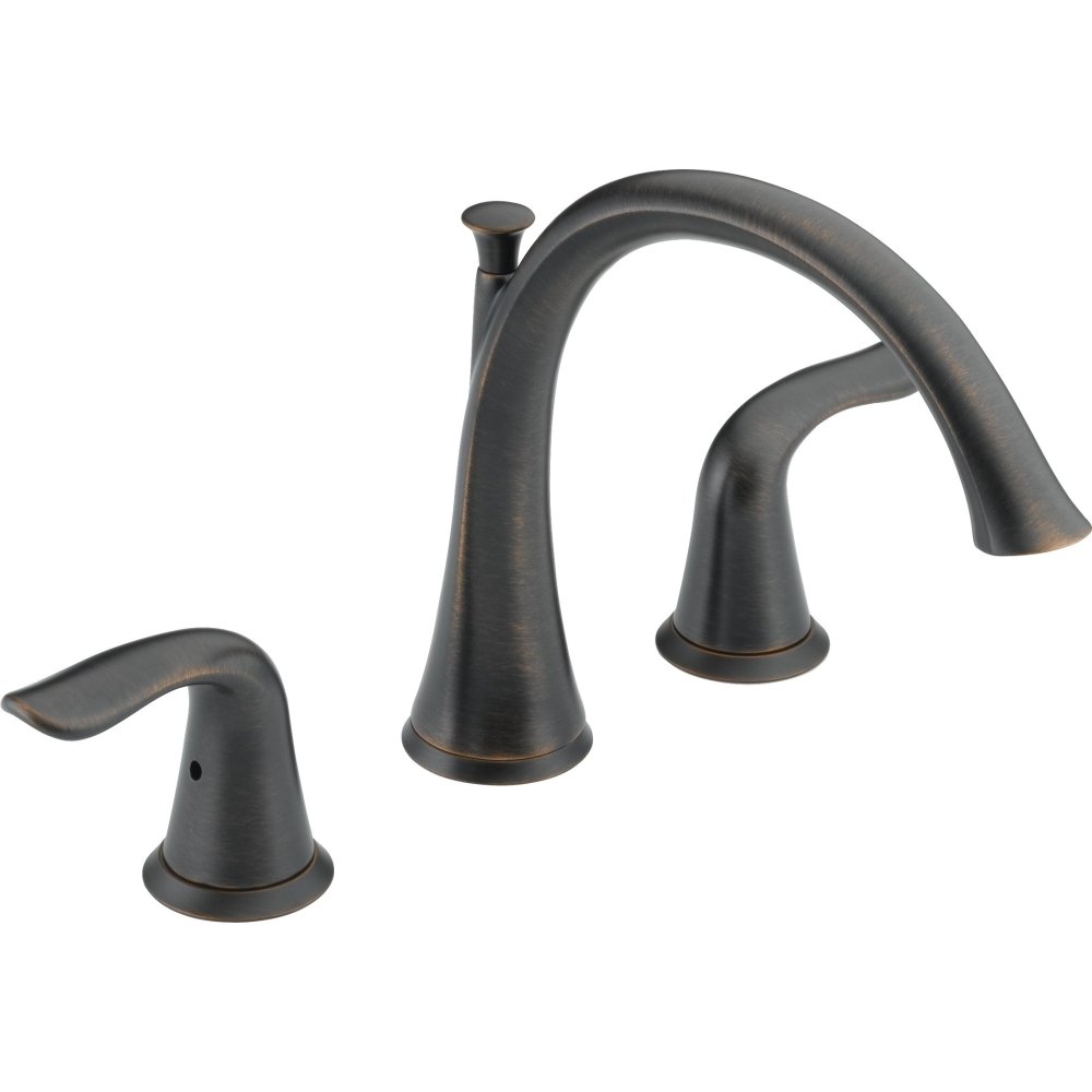 Foto 2 pulgar | Grifo Romano Para Bañera Delta Lahara, 2 Manijas, Bronce Frotado Con Aceite - Venta Internacional.