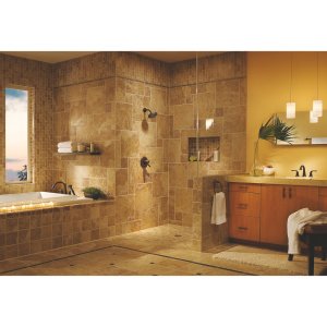 Foto 2 | Grifo Romano Para Bañera Delta Lahara, 2 Manijas, Bronce Frotado Con Aceite - Venta Internacional.