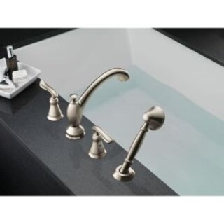 Foto 4 | Grifo Delta Linden Roman Para Bañera Con Ducha De Mano, Cromado, T4794 - Venta Internacional.