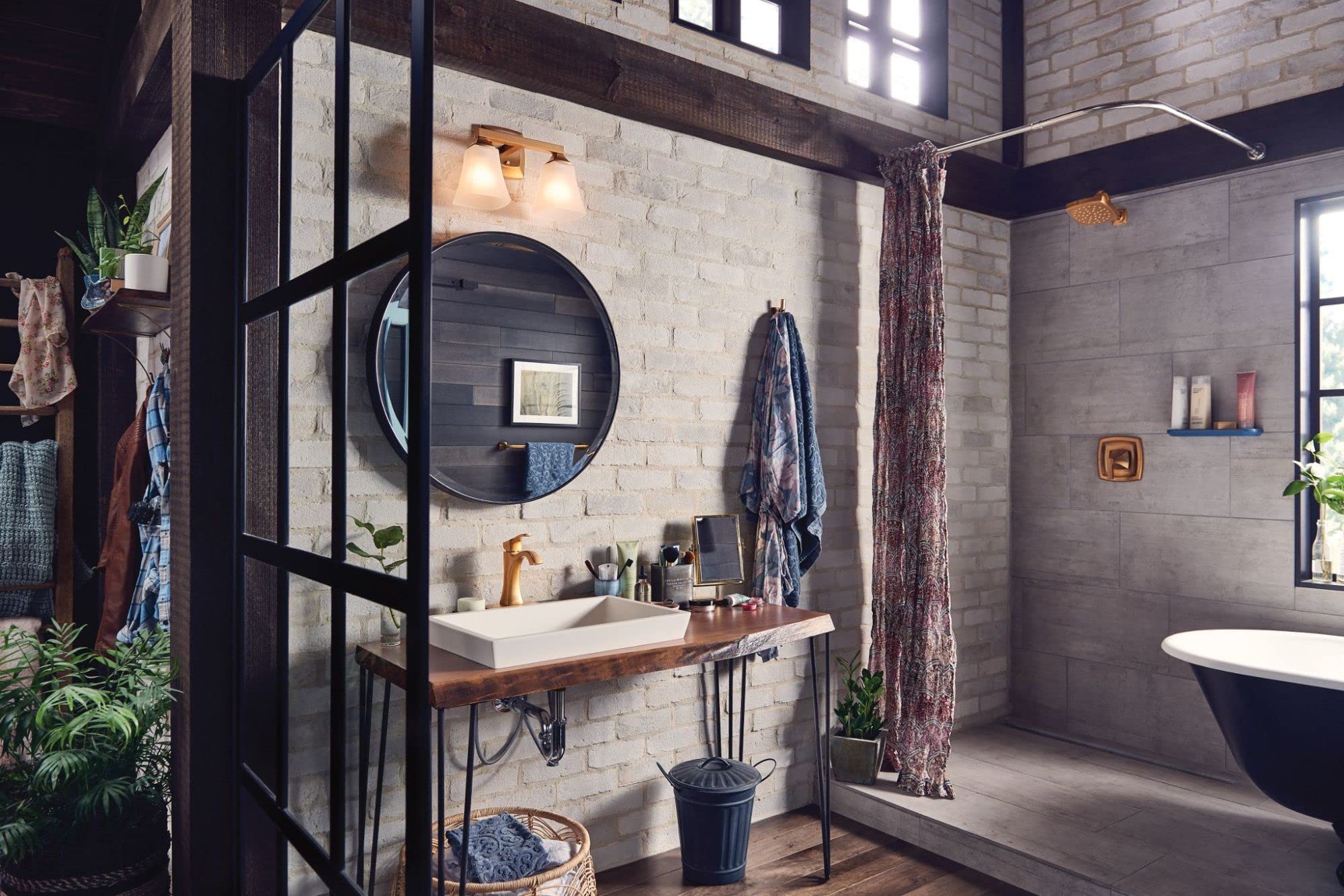 Foto 5 | Grifo De Baño Moen Voss De Oro Cepillado Con Una Sola Manija 6903bg - Venta Internacional.