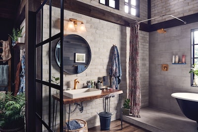 Foto 5 | Grifo De Baño Moen Voss De Oro Cepillado Con Una Sola Manija 6903bg - Venta Internacional.