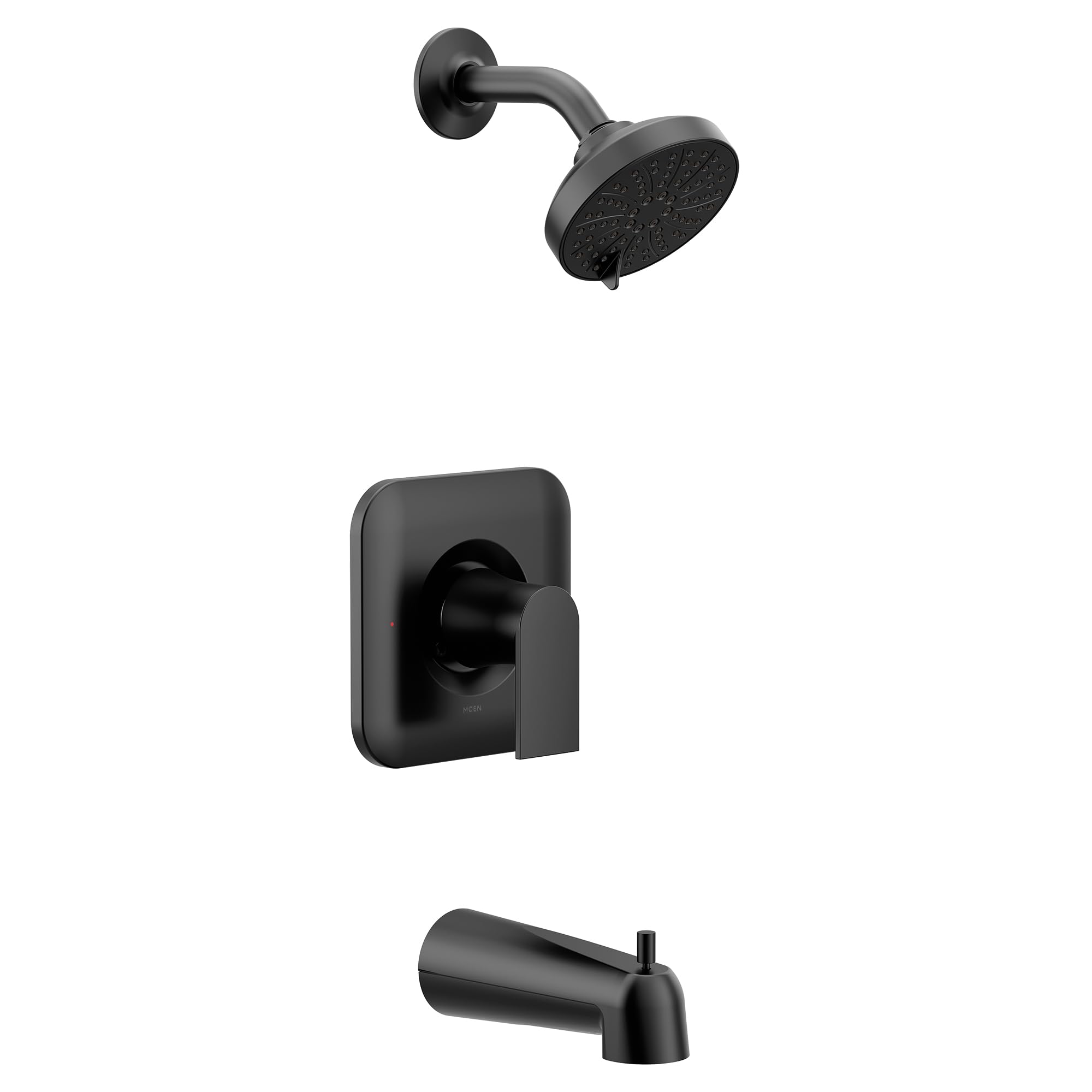 Foto 2 pulgar | Grifo Para Bañera Y Ducha Moen Genta Lx, Negro Mate - Venta Internacional.