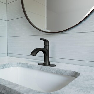 Foto 5 | Grifo Para Lavabo De Baño Moen Karis, Negro Mate, Monomando - Venta Internacional.