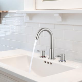 Foto 7 | Grifo De Baño Qomolangma, 8 Pulgadas, Amplio, 2 Manijas - Venta Internacional.