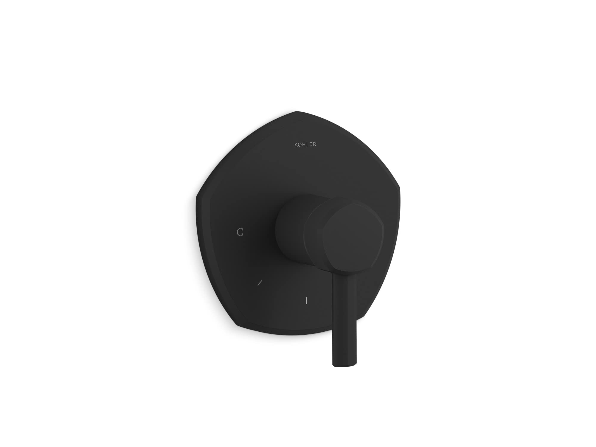 Foto 2 pulgar | Moldura De Válvula Termostática Kohler T27040-4-bl Occasion Negro Mate - Venta Internacional.