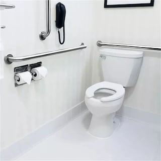 Foto 4 | Barra De Apoyo Agarradera Para Baño Acero Inoxidabe Lab.g Plata