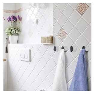 Foto 3 | Set de 4 Ganchos de Toalla para Baño y Cocina Seguros y Efectivos Eo Safe Imports