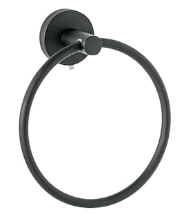Foto 1 | Toallero De Argolla Acero Inoxidable Negro