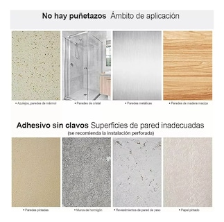 Foto 3 | Gancho Perchero Pared Acero Inoxidable 6 Ganchos Plata