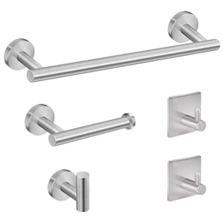 Foto 1 | Juego De Accesorios De Baño Tudoccy, Níquel Cepillado Y Acero Inoxidable - Venta Internacional.