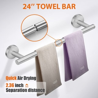 Foto 2 | Juego De Accesorios De Baño Tudoccy, Níquel Cepillado Y Acero Inoxidable - Venta Internacional.