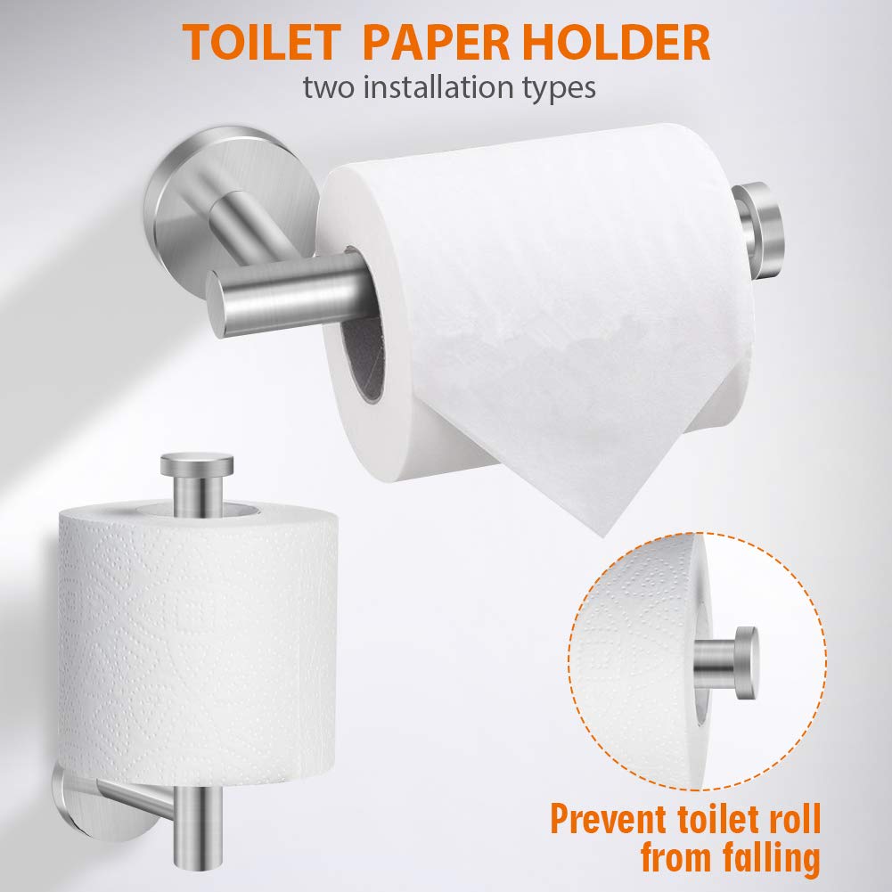 Foto 4 pulgar | Juego De Accesorios De Baño Tudoccy, Níquel Cepillado Y Acero Inoxidable - Venta Internacional.