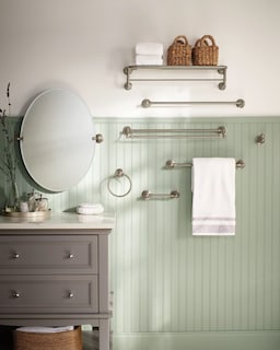 Foto 4 | Toallero Moen Sage Collection Dn6822bn, Doble, 60 Cm, Níquel - Venta Internacional.