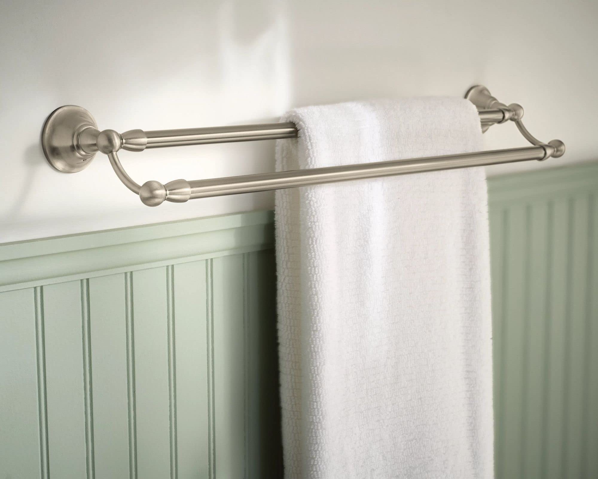 Foto 6 | Toallero Moen Sage Collection Dn6822bn, Doble, 60 Cm, Níquel - Venta Internacional.