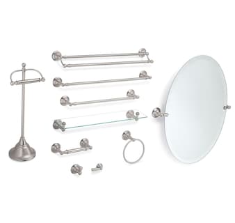 Foto 7 | Toallero Moen Sage Collection Dn6822bn, Doble, 60 Cm, Níquel - Venta Internacional.