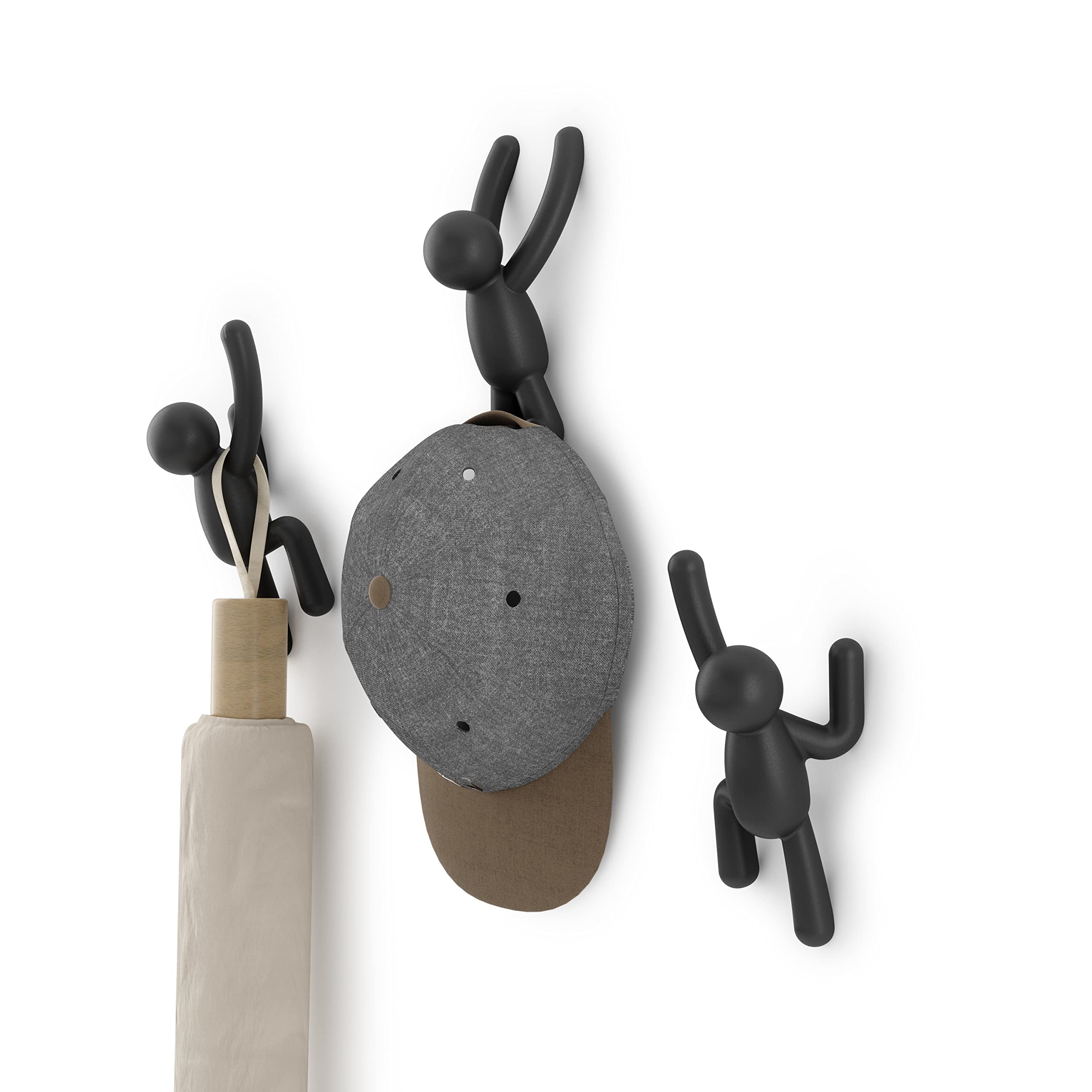 Foto 7 | Juego de 3 Ganchos Decorativos Umbra Buddy - Venta Internacional