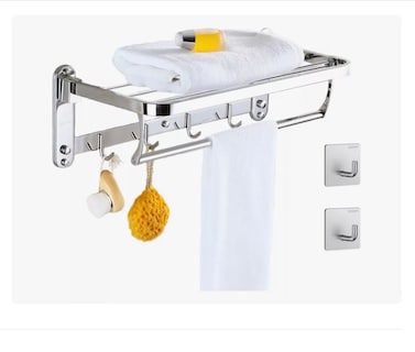 Foto 1 | Toallero para Baño Xtellar Plegable con 6 Ganchos