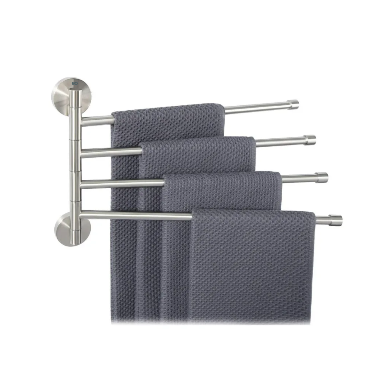 Foto 2 pulgar | Toallero De Acero Inoxidable Para Pared Con Brazos Móviles Eo Safe Imports Esi-18899 Plata