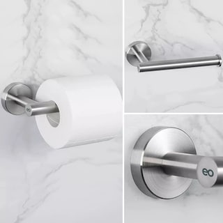 Foto 3 | Juego De Accesorios De Baño Toalleros Inoxidable 5pzas Eo Safe Imports Esi-18895 Plata