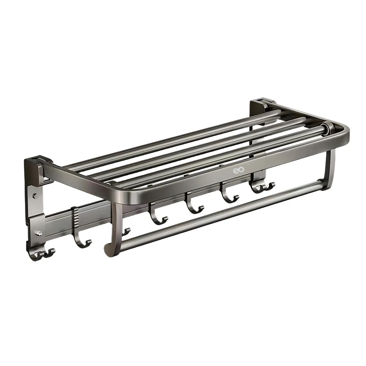 Toallero de Pared Plata 60 cm