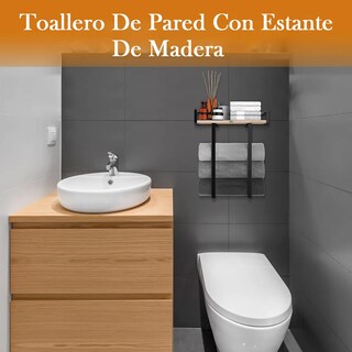 Foto 2 | Toallero Eo Safe Imports Esi-18890 Negro