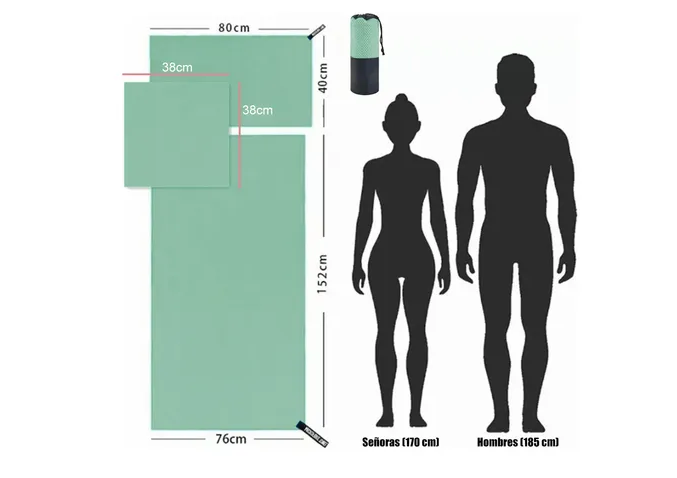 Foto 4 pulgar | Pack De 3 Toallas Xtellar Deportivas Y De Playa Microfibra, Ultra Absorbentes Y De Secado Rápido