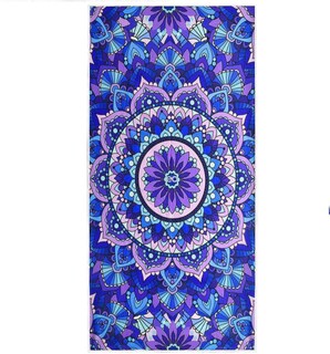 Foto 1 | Toalla De Playa Superligera, Toalla De Microfibra De Mandala Eo Safe Imports Esi-19101 Azul
