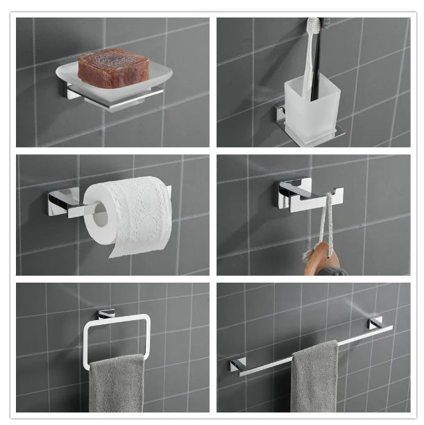 Foto 5 pulgar | Set De Accesorios Xtellar Para Baño  Modernos Y Elegantes Toalleros De 60cm  Color Plata En Acero Inoxidable