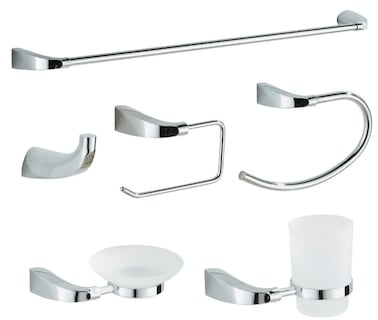 Foto 1 | Set de Accesorios para Baño Xtellar de Acero Inoxidable 6 Piezas