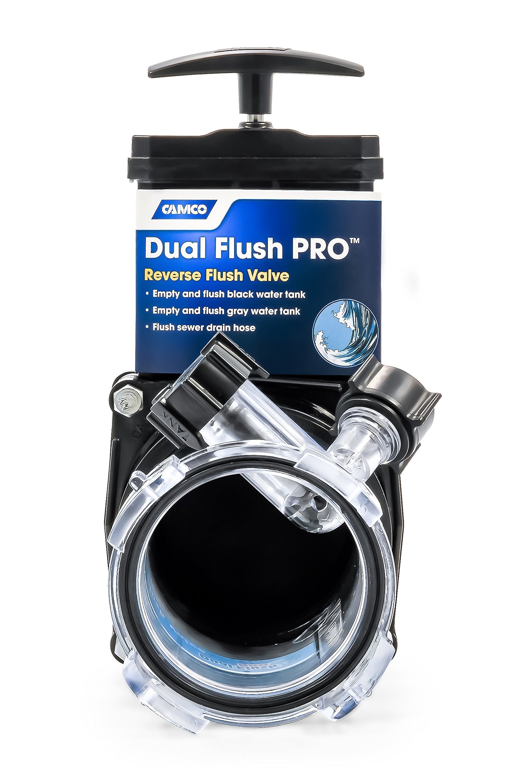Enjuagadora De Tanque De Retención Camco Dual Flush Pro Para Autocaravanas Y Caravanas - Venta Internacional.