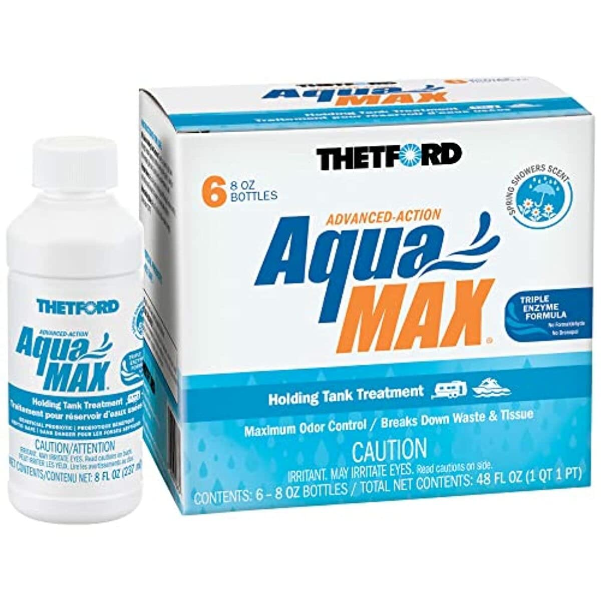 Foto 3 | Gel De Ducha Thetford Aquamax Spring Showers 1500-2400 Ml - Venta Internacional.