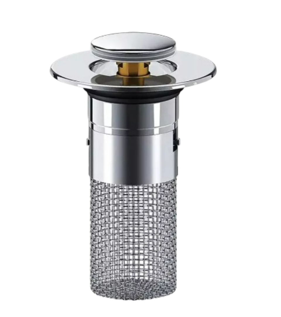 Foto 1 | Xtellar Tapón Universal Para Fregadero Y Ducha Con Filtro De Drenaje Antiobstrucciones