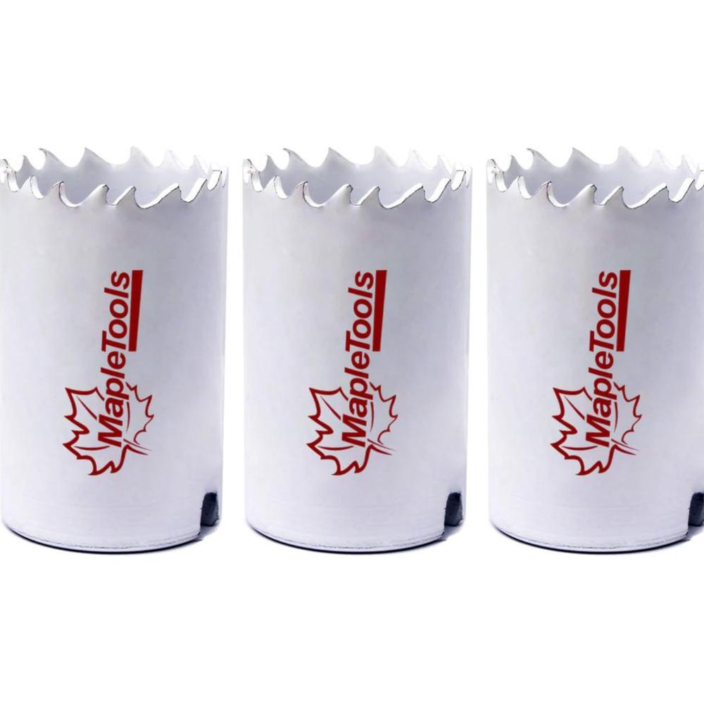 Sierra Copa Bimetalica 1-3/4'' Maple Tools 3 Pack