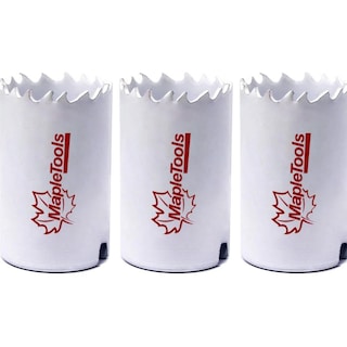Foto 1 | Sierra Copa Bimetalica 1-3/4'' Maple Tools 3 Pack