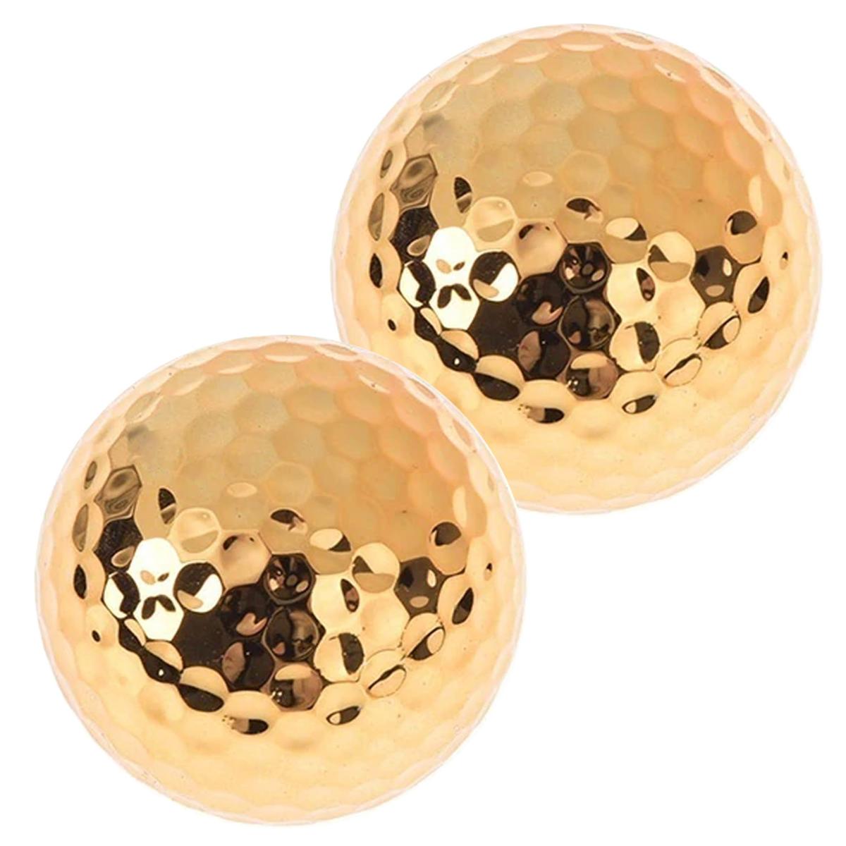 Pelotas de Minigolf Xtreamboom Mxgod-002 2 Piezas Dorado