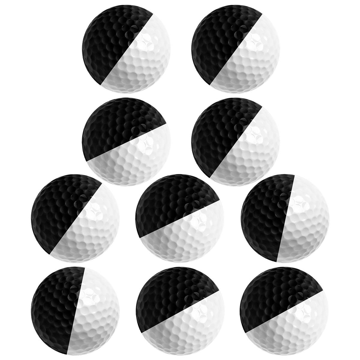 Foto 2 pulgar | Pelotas de Golf Para Mujeres Xtreamboom Mxlfb-006 10 Piezas Blanco Y Negro