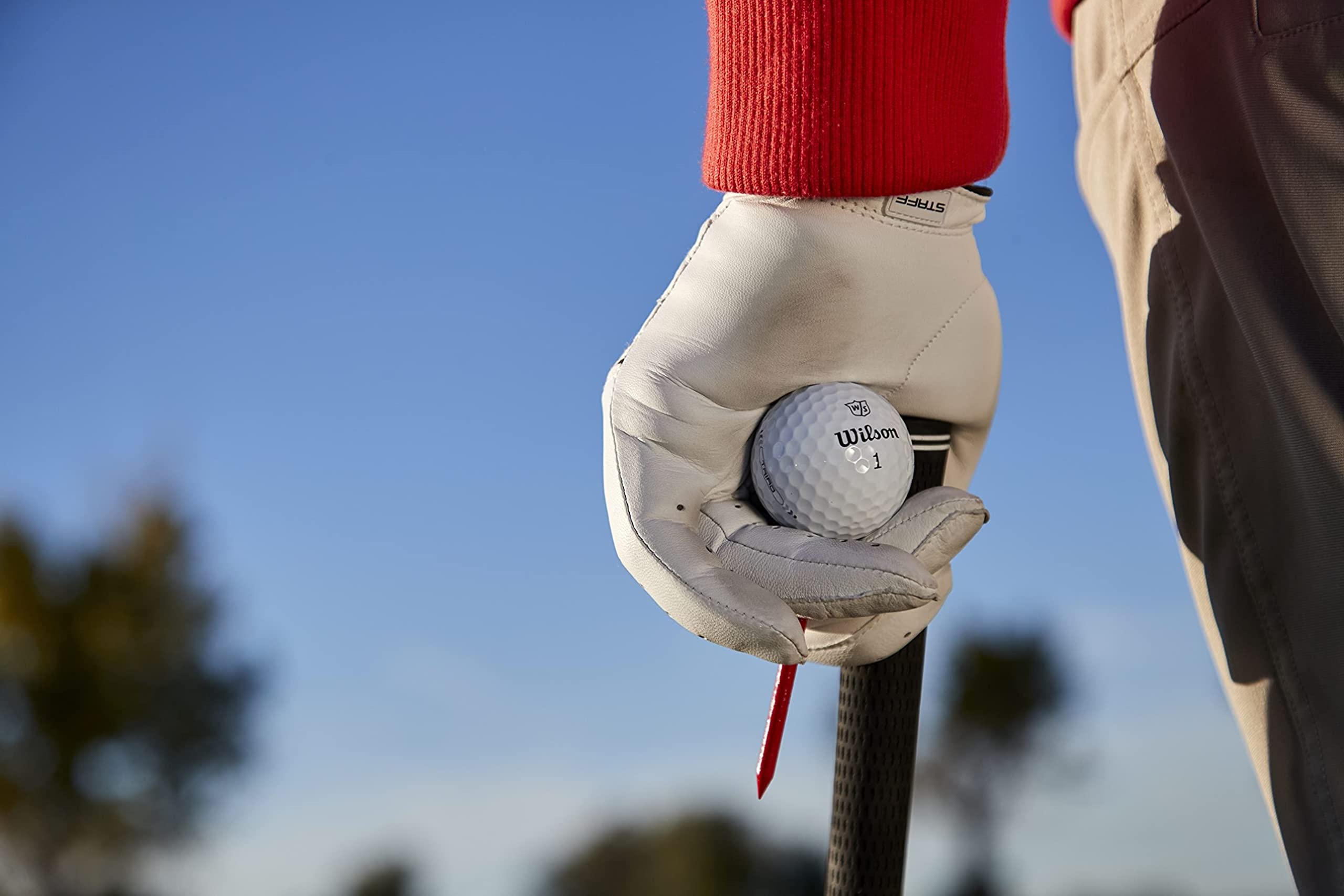 Foto 6 pulgar | Pelota De Golf Wilson Staff Triad, 12 Pelotas, Color Blanco - Venta Internacional.