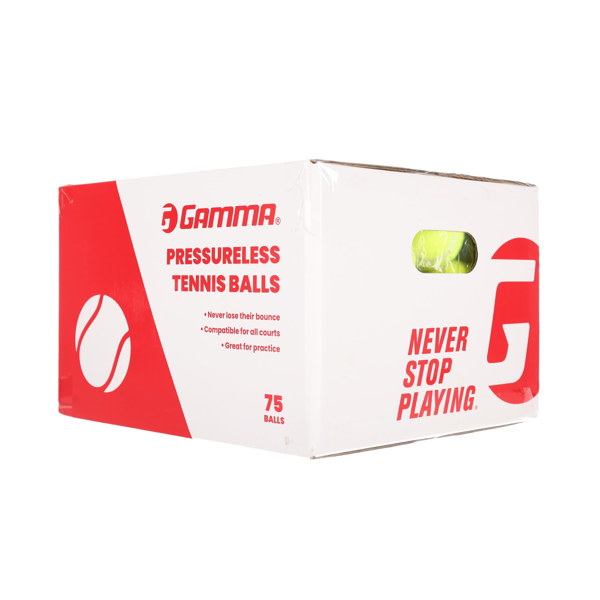 Foto 2 pulgar | Pelotas De Tenis Gamma Sports, Caja De 75 Pelotas Sin Presión - Venta Internacional.
