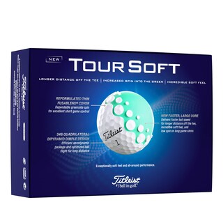 Foto 7 | Pelotas De Golf Titleist Tour Soft White, Una Docena - Venta Internacional.
