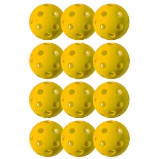 Foto 1 | Pickleball Franklin Sports X-26 Indoor, Paquete De 12 Unidades, Color Amarillo - Venta Internacional.
